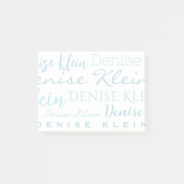 Notas Post-it® personalizadas (Anverso)