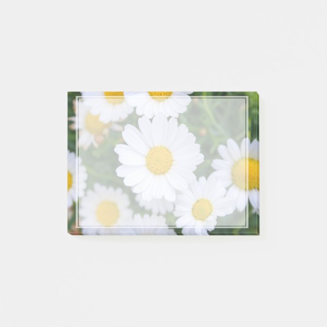 Notas Post-it® personalizadas con foto Daisy Add (Anverso)