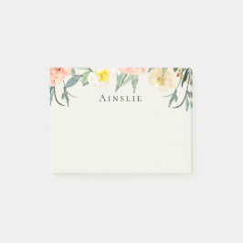 Notas Post-it personalizadas de Flower Garden