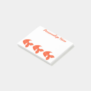Notas Post-it® personalizadas de Goldfish 4 x 3