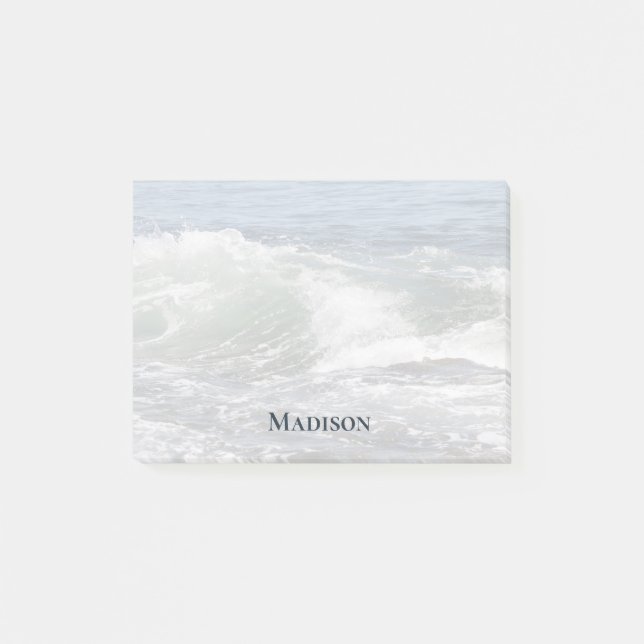 Notas Post-it personalizadas de las olas de los oc (Anverso)