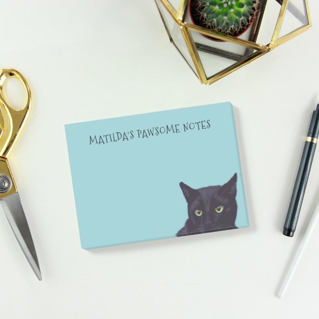 Notas Post-it personalizadas del nombre del gato n (Subido por el creador)