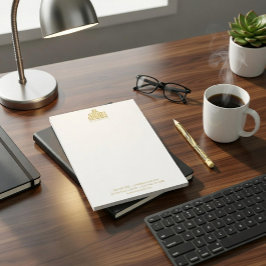 Notas Post-it® personalizadas profesionales de 4"