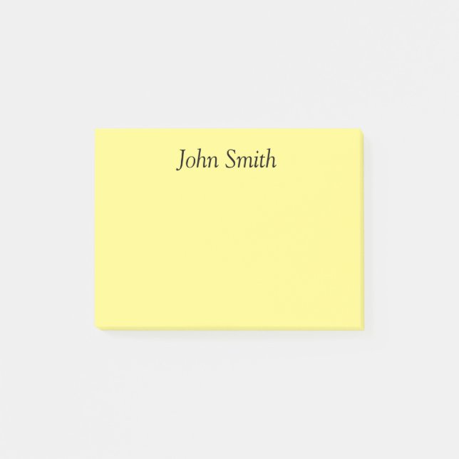 Notas Post-it® Personalizado (Anverso)