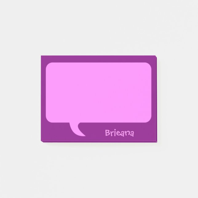 Notas Post-it® Personalizado (Anverso)