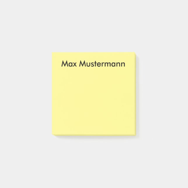Notas Post-it® personalizado (Anverso)