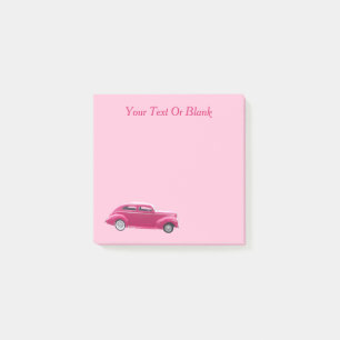 Notas Post-it® Personalizado 1940 Famoso americano Make Sedan