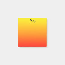 Personalizado Amarillo, Naranja y Rojo