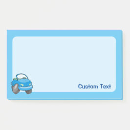 Notas Post-it® Personalizado azul