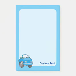 Notas Post-it® Personalizado azul