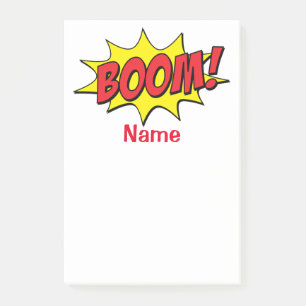 Notas Post-it® Personalizado Boom Thunder_Cove