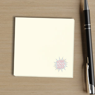 Notas Post-it® Personalizado Business Stationery Background Logo