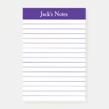 Personalizado clásico con lino púrpura