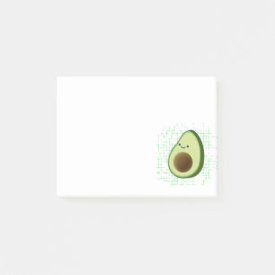 Notas Post-it® Personalizado Cute Aguacate Con Antecedentes De Pr