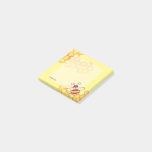Notas Post-it® Personalizado de abeja dulce 