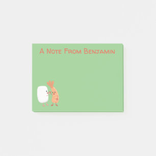 Notas Post-it® Personalizado de amigos de la pradera de arroz dul