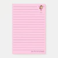 Personalizado de animadores rosados