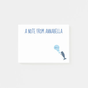 Notas Post-it® Personalizado de burbujas de esperma de esperma