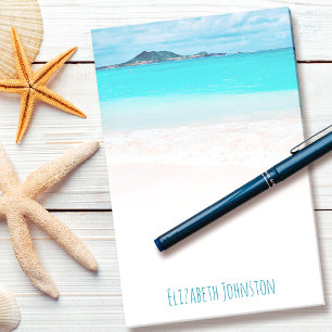 Notas Post-it® Personalizado de fotografía de playa tropical hawa
