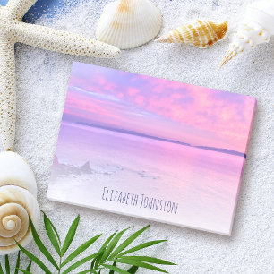 Notas Post-it® Personalizado de fotografía Purple Pink California