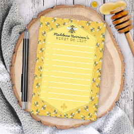 Notas Post-it® Personalizado de la lista de miel de abeja de abej