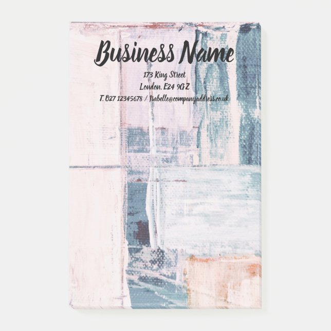 Notas Post-it® Personalizado de marketing empresarial personaliza (Anverso)