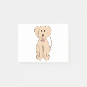 Notas Post-it® Personalizado de perro asombroso Labrador recupera