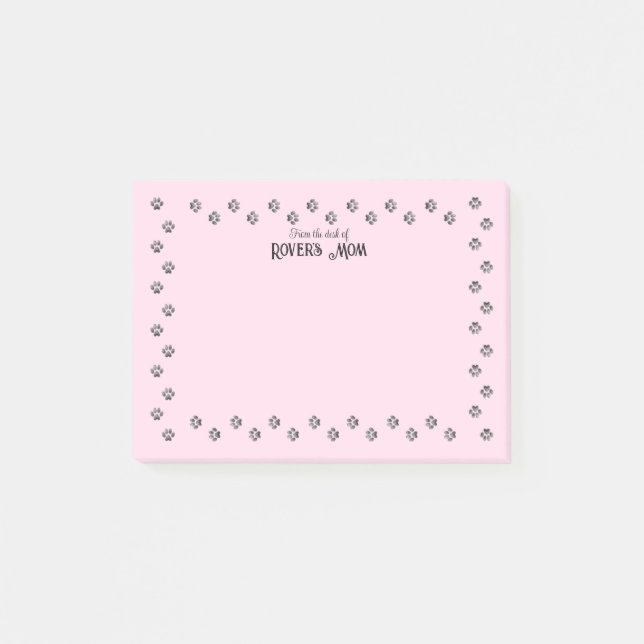 Notas Post-it® Personalizado de pinturas de la mesa de (Anverso)