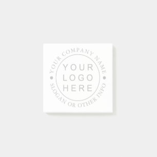 Notas Post-it® Personalizado del logotipo de Circle Business