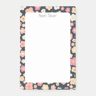 Notas Post-it® Personalizado del patrón de mareas Moda Monograma