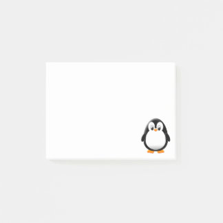 Notas Post-it® Personalizado del Personalizado de Pingüino Cute