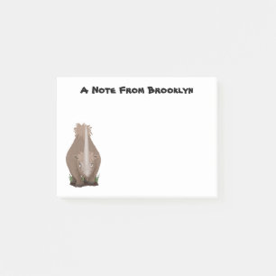 Notas Post-it® Personalizado elasmotherium rinoceronte