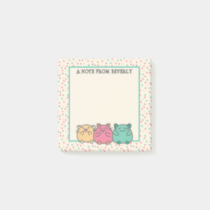 Notas Post-it® Personalizado estilo kawaii hueso personalizado