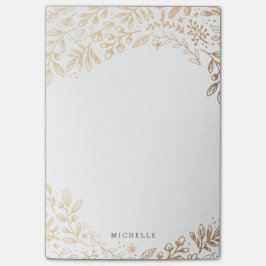 Notas Post-it® Personalizado | Flores de cosecha