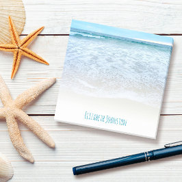Notas Post-it® Personalizado fotográfico de olas de playa oceánic
