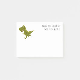 Notas Post-it® Personalizado Funny Dinosaur Jurassic Post-It Note