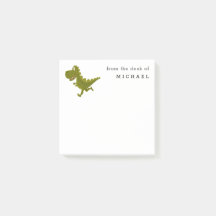Personalizado Funny Dinosaur Jurassic Post-It Note