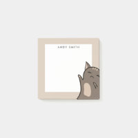 Personalizado gato marrón durmiente