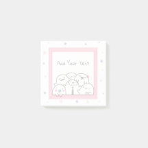 Personalizado Ghost Family Fun Girly Pink