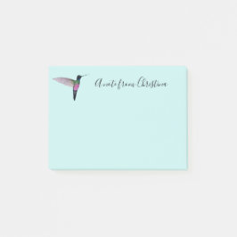 Notas Post-it® Personalizado Hummingbird