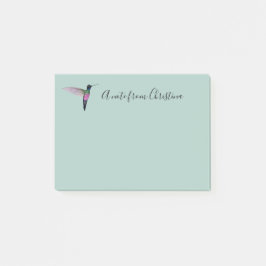 Notas Post-it® Personalizado Hummingbird