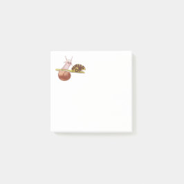 Notas Post-it® Personalizado lindo en una planta con mensaje posi