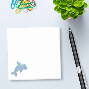 Notas Post-it® Personalizado lindo saltando delfín