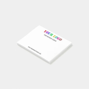 Notas Post-it® Personalizado Logotipo de la empresa Mensajes de t