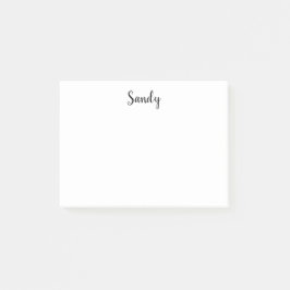 Notas Post-it® Personalizado Nombre Personalizado Cita Foto Mater