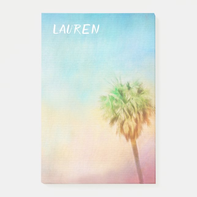 Notas Post-it® personalizado personalizado de arte de la naturale (Anverso)