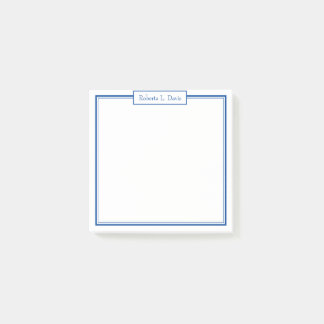 Notas Post-it® Personalizado personalizado de líneas sofisticadas