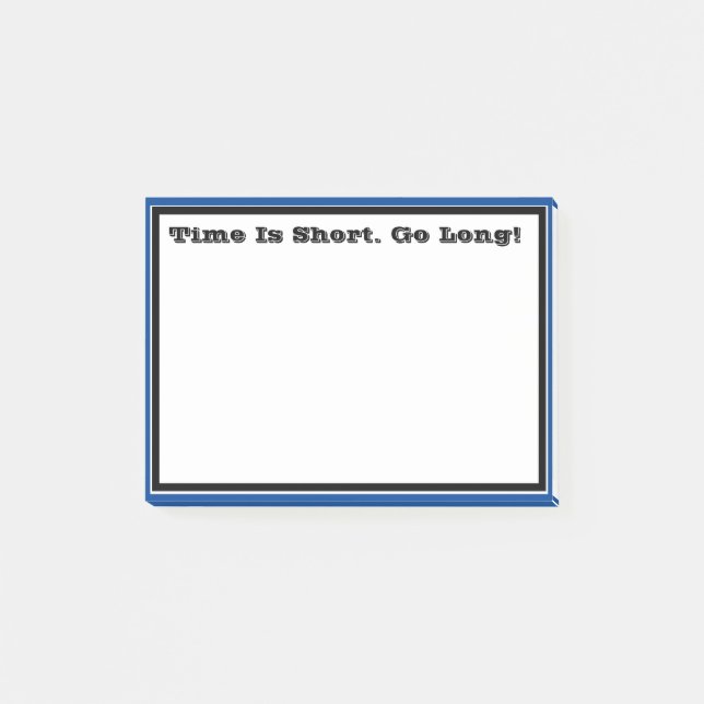 Notas Post-it® Personalizado personalizado impreso de 3 m (Anverso)