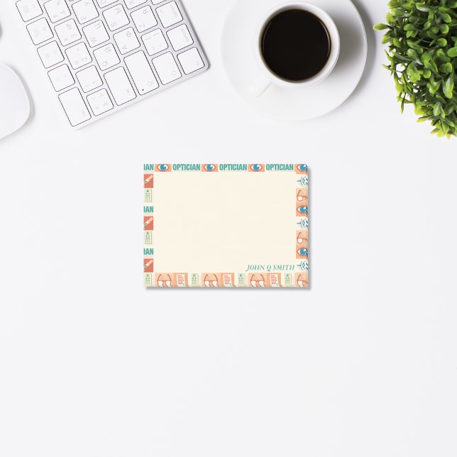 Notas Post-it® Personalizado profesional Optician・ (Subido por el creador)