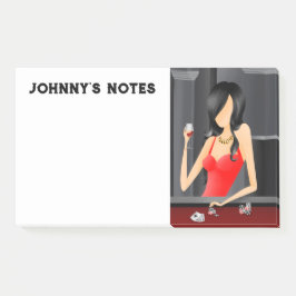 Notas Post-it® Personalizado Reina del juego - Casino de Las Vega